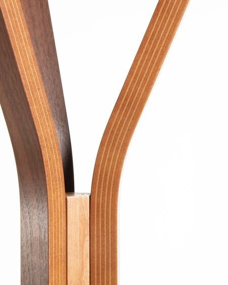 Perchero Chelsey madera maciza de caucho 170 cm