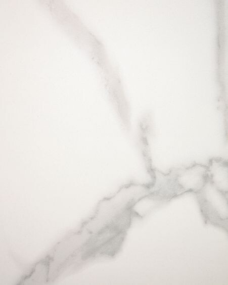 Mesa auxiliar Rewena sobre porcelánico acabado Kalos Blanco 45 x 30 cm