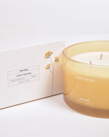 Vela aromática Light Notes 600 gr