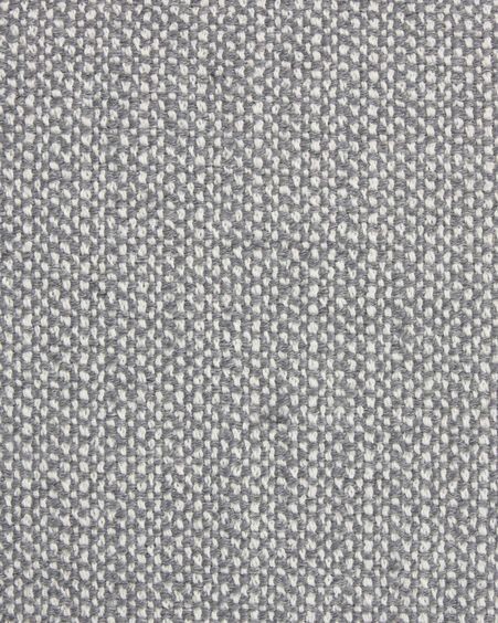 Sofá Gilma 2 plazas gris claro y patas acabado natural 170 cm