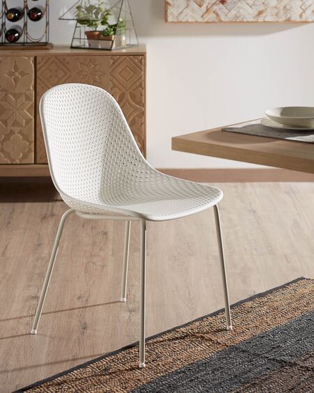 Silla exterior Quinby blanco