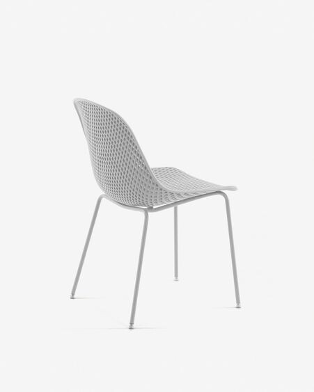 Silla exterior Quinby blanco