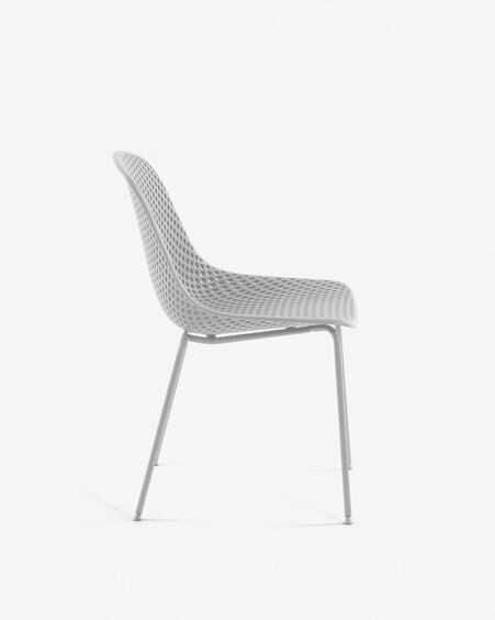 Silla exterior Quinby blanco
