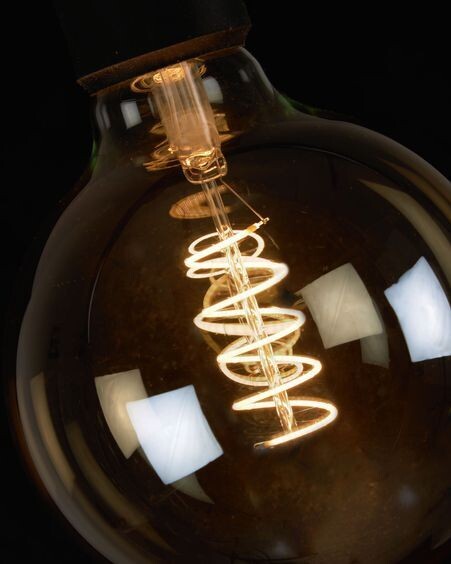 Bombilla LED Bulb E27 de 4W y 80 mm luz cálida