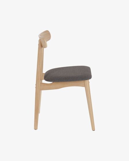 Silla Nayme gris oscuro