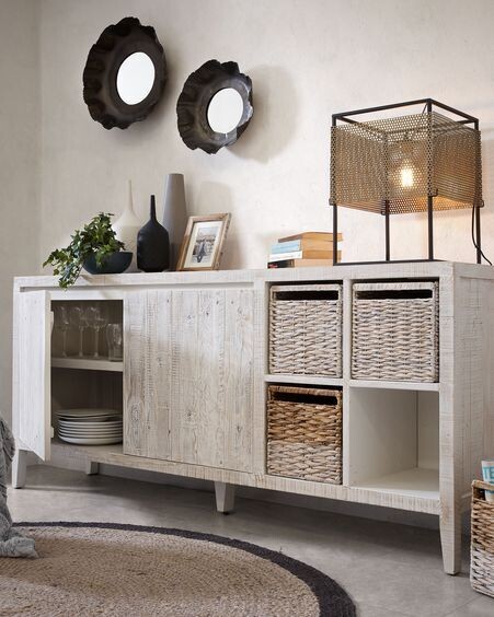 Cesta Words blanco