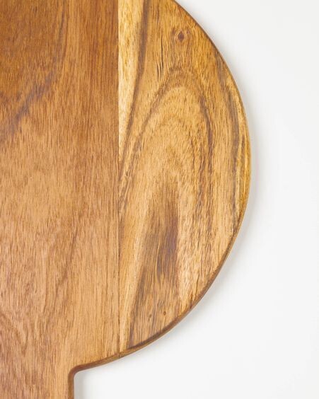 Tabla de servir redonda Salma madera maciza acacia