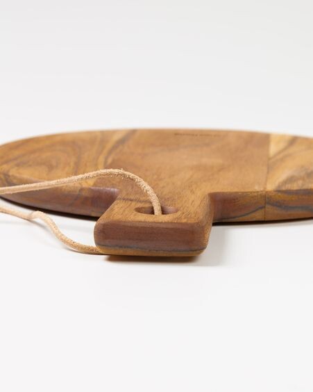 Tabla de servir redonda Salma madera maciza acacia