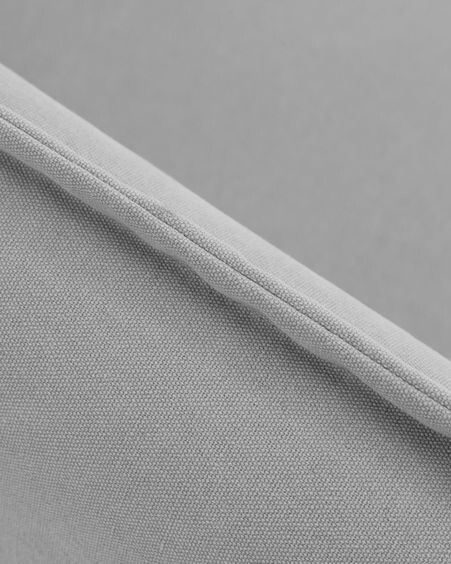 Sofá cama Samsa 2 plazas poliuretano gris 140 cm