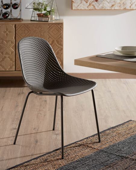 Silla exterior Quinby gris