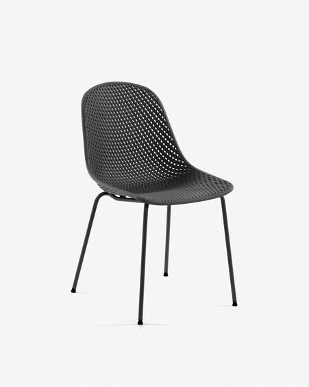 Silla exterior Quinby gris