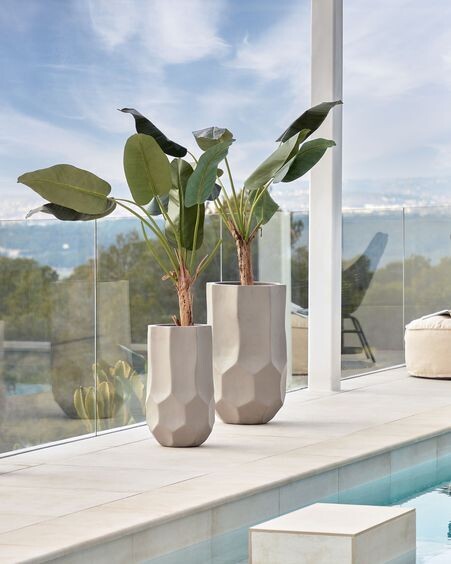 Planta artificial Banano con maceta negro 160 cm