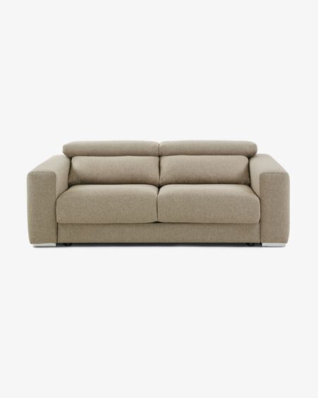 Sofá Atlanta 3 plazas beige 210 cm
