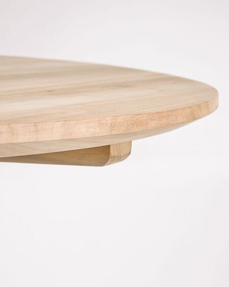 Mesa redonda Maial madera maciza teca Ø 90 cm