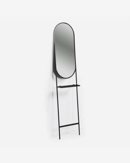 Espejo Zelma de acero 41 x 184 cm