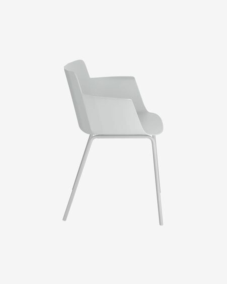 Silla con brazos Hannia gris