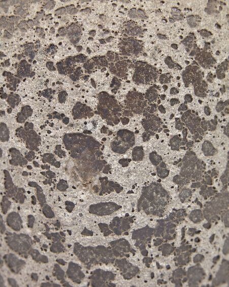 Jarrón grande Amaranta gris 28 cm