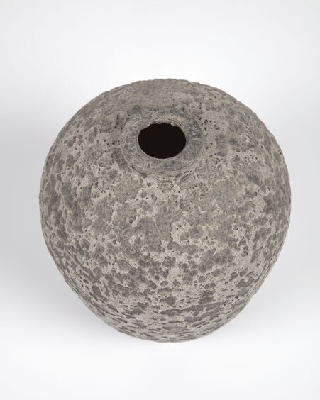 Jarrón grande Amaranta gris 28 cm