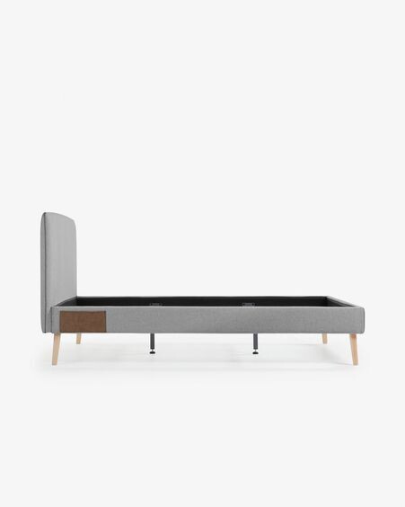 Funda cama Dyla gris 160 x 200 cm