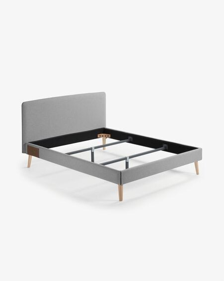 Funda cama Dyla gris 160 x 200 cm
