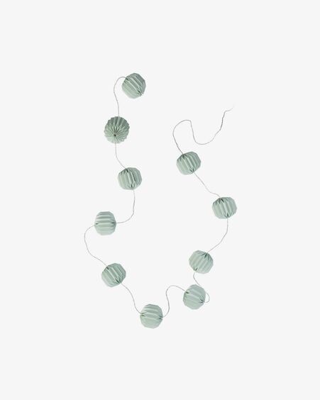 Guirnalda luminosa LED Yulia verde 2,5 m