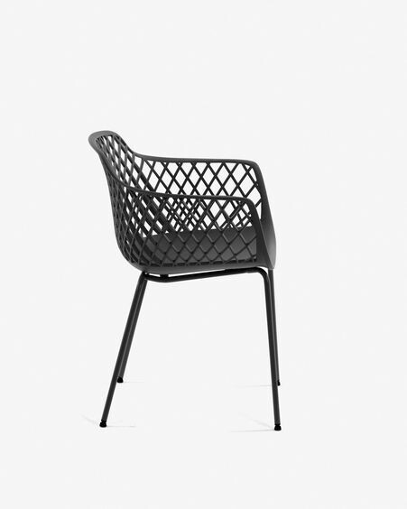 Silla de exterior Quinn gris