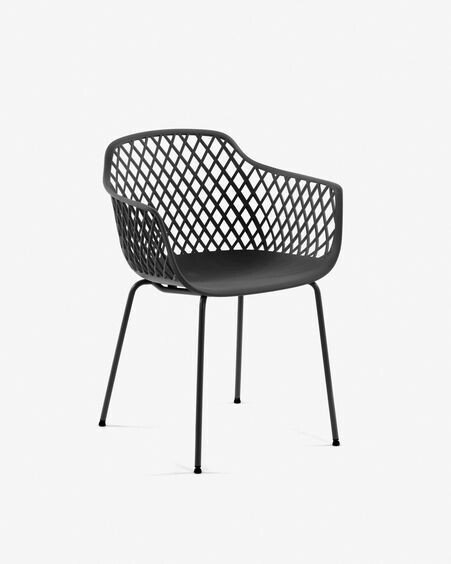 Silla de exterior Quinn gris