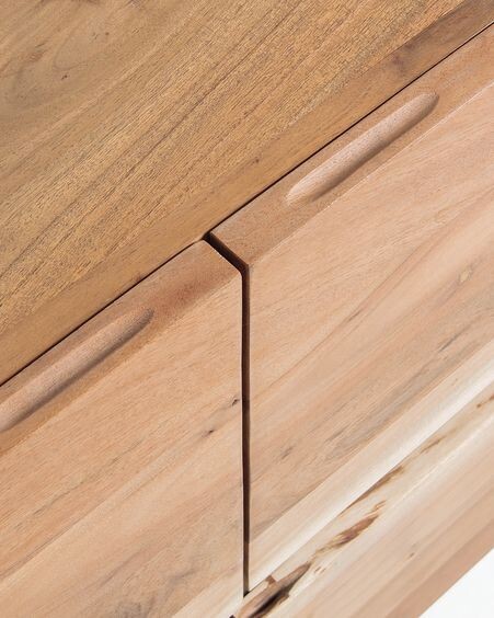 Aparador Uxia 148 x 85 cm de madera maciza de acacia