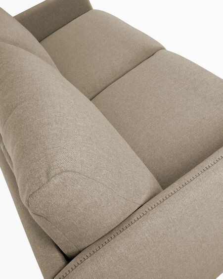 Sofá cama Kymoon 2 plazas poliuretano chrono beige 140 cm