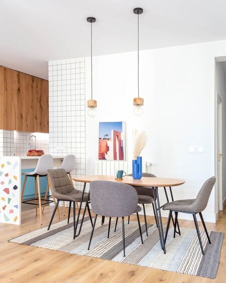Lámpara de techo Allie de madera maciza de pino 13 cm