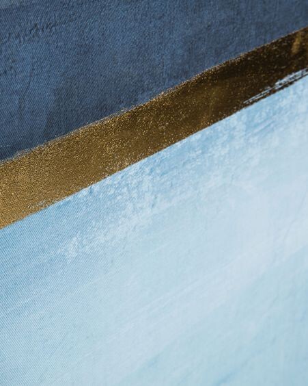 Cuadro Wrigley 60 x 90 cm azul