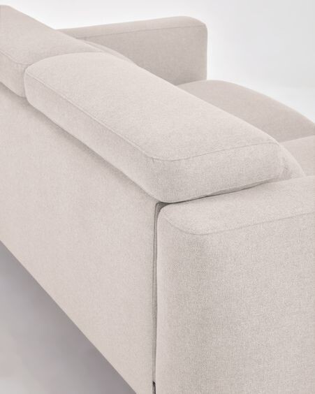Sofá Singa 3 plazas blanco 215 cm