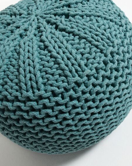 Puf Shott Ø 50 cm turquesa