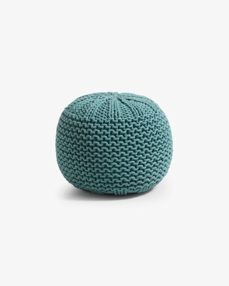 Puf Shott Ø 50 cm turquesa