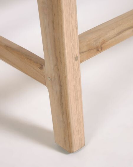 Banco Beida madera maciza teca 120 cm