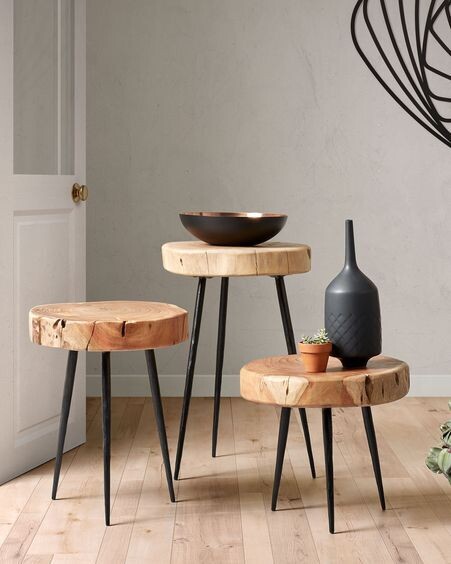 Mesa auxiliar Eider Ø 35 cm