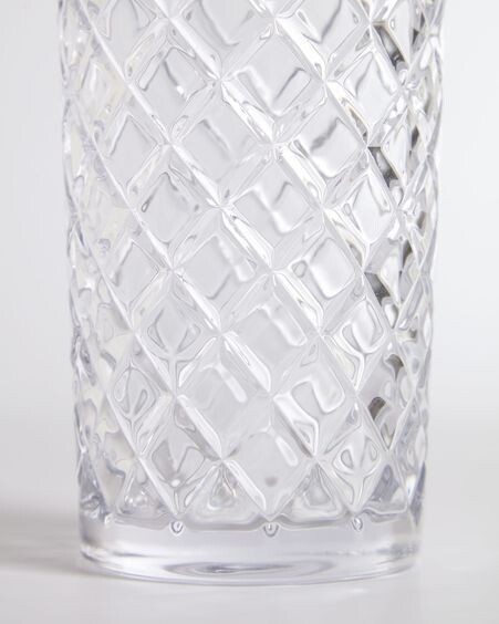 Vaso grande Moorley de vidrio transparente