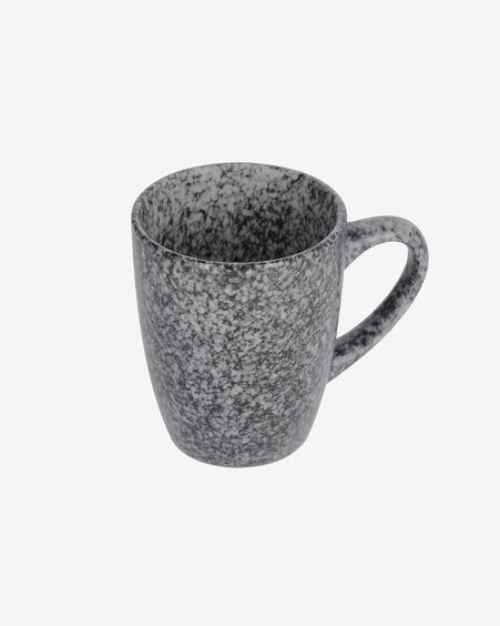 Taza Airena de cerámica negro