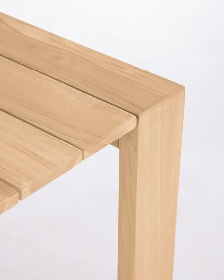 Mesa de exterior Victoire de madera maciza de teca 200 x 100 cm