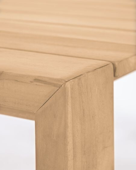 Mesa de exterior Victoire de madera maciza de teca 200 x 100 cm