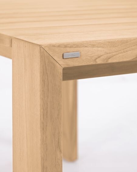 Mesa de exterior Victoire de madera maciza de teca 200 x 100 cm