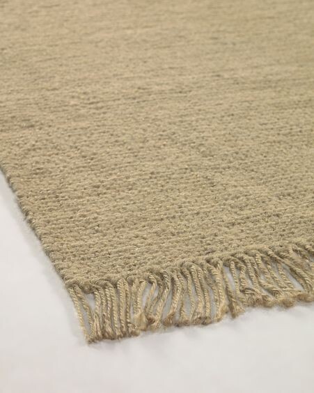Alfombra Siria 100% yute beige 200 x 300 cm