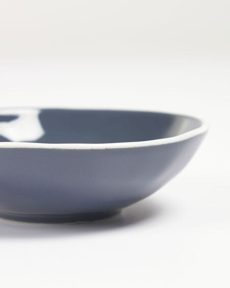 Set Pontis de 2 platos hondo de porcelana azul