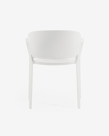 Silla 100% de exterior Ania blanco