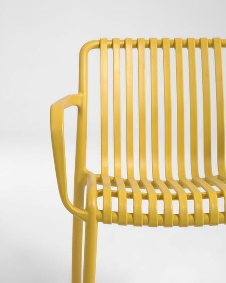 Silla de exterior Isabellini amarillo