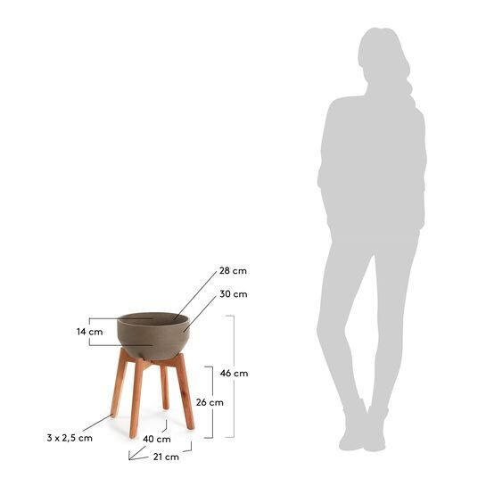 Macetero Subject Ø 28 cm