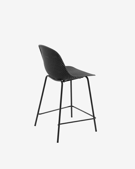 Taburete exterior Quinby gris altura 65 cm