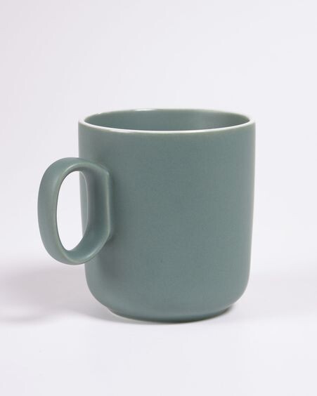 Taza Shun de porcelana verde