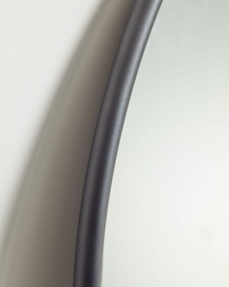 Espejo de pie Nazara metal negro 70 x 161 cm