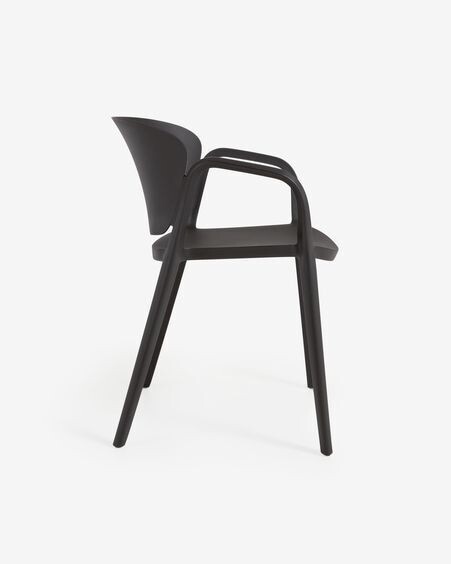 Silla 100% de exterior Ania negro